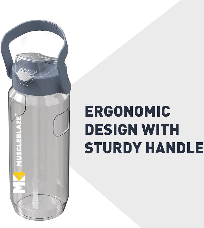 Set of 2, 750 ml Each Green Glass water bottle, with Leak-Proof Airtight Stainless-Steel Lid for Water, Smoothie, Juices - Reusable Travel Glass Drinking Fridge Bottles